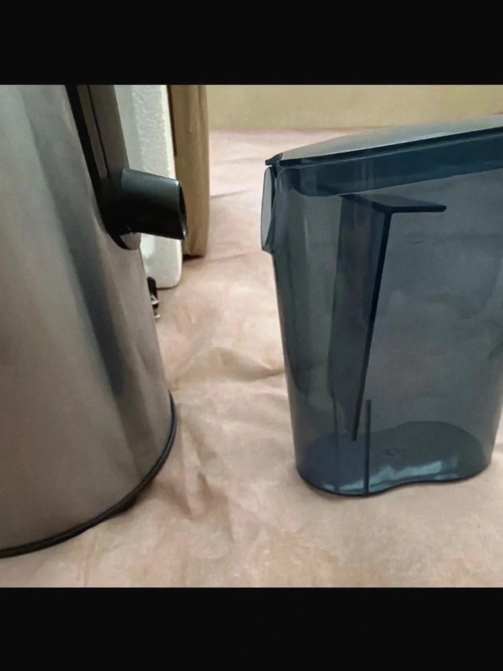 Stainless Steel Electric Centrifugal Juicer - Black
